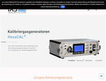 Tablet Screenshot of hovacal.de